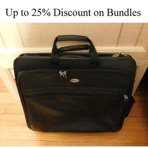 Targus Leather Laptop/Computer Bag 18.5"W x 15"H x 6"D